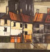 GERALD A. Linieral Parisian Cityscape GERALD A. Linieral Parisian Cityscape
