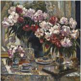gerasimov alexandr mikhailovich Still Life With Peonies gerasimov alexandr mikhailovich Still Life With Peonies