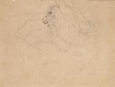GERICAULT Theodore A Study Of A Lion GERICAULT Theodore A Study Of A Lion