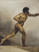 GERICAULT Theodore Académie D'homme GERICAULT Theodore Académie D'homme