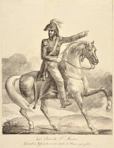 Theodore Gericault - “dn. Jose De S. Martin” “dn. Manuel Belgrano”