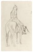 GEROME Jean-Leon Study For Return From The Hunt GEROME Jean-Leon Study For Return From The Hunt