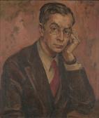 GERTLER Mark Portrait Of Sir Julian Huxley GERTLER Mark Portrait Of Sir Julian Huxley
