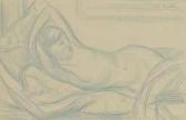GERTLER Mark Reclining Nude GERTLER Mark Reclining Nude