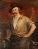 GEUDENS Albert Portret Van Lode Van Boeckel GEUDENS Albert Portret Van Lode Van Boeckel
