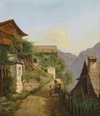 GEYLING Karl Michael Scene Of Hallstatt GEYLING Karl Michael Scene Of Hallstatt