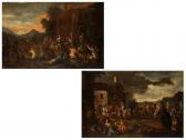 GHIDONI Matteo dei Pitocchi Figurenreiche Gesellschaft An Gedecktem Tisch Und Musikantengruppe
Vor Einer Herberge GHIDONI Matteo dei Pitocchi Figurenreiche Gesellschaft An Gedecktem Tisch Und Musikantengruppe
Vor Einer Herberge