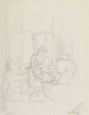 GIACOMETTI Alberto Annette Cousant GIACOMETTI Alberto Annette Cousant