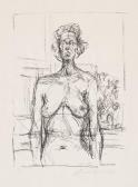 GIACOMETTI Alberto Nu Aux Fleurs GIACOMETTI Alberto Nu Aux Fleurs