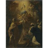 GIAQUINTO Corrado The Infant Christ With Saint Dominic And Saint Nicholas GIAQUINTO Corrado The Infant Christ With Saint Dominic And Saint Nicholas