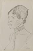 GIBERT Lucien Fort Archambault: Portrait Of An African Woman In Chad GIBERT Lucien Fort Archambault: Portrait Of An African Woman In Chad