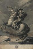 GIBERTI Antonio Napoleon Crossing The Alps GIBERTI Antonio Napoleon Crossing The Alps