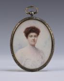 GIBSON Mary Josephine Portrait Of A Young Lady GIBSON Mary Josephine Portrait Of A Young Lady