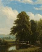 GIFFORD Sanford Robinson The Darent, Kent, England GIFFORD Sanford Robinson The Darent, Kent, England