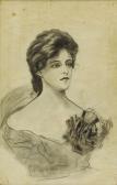 GILBERT Charles Allan Untitled (portrait Of A Woman) GILBERT Charles Allan Untitled (portrait Of A Woman)