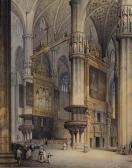 GILIO Carlo Intérieur De La Cathédrale De Milan GILIO Carlo Intérieur De La Cathédrale De Milan