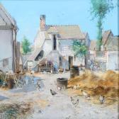 GILLOT Eugène Louis Vieilles Fermes En Artois GILLOT Eugène Louis Vieilles Fermes En Artois