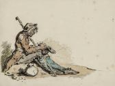 GILLRAY James A Wayside Beggar GILLRAY James A Wayside Beggar