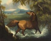 GILPIN Sawrey Pferd Passiert Eine Furt Bei Aufziehendem Gewitter GILPIN Sawrey Pferd Passiert Eine Furt Bei Aufziehendem Gewitter