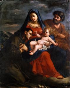Giacinto Gimignani - Sacra Famiglia Con Sant’’antonioda Padova