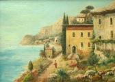 GINELLI Neapolitan Coastal Scene GINELLI Neapolitan Coastal Scene