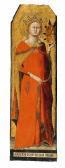 GIOVANNETTI Matteo Catherine Of Alexandria And Saint Anthony The Great GIOVANNETTI Matteo Catherine Of Alexandria And Saint Anthony The Great