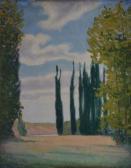 GIRAN-MAX Leon Prairie Et Peupliers GIRAN-MAX Leon Prairie Et Peupliers