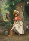 GIRARDET Jules A Finely Turned Ankle GIRARDET Jules A Finely Turned Ankle