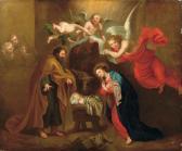 Girolamo DONNINI Natività Con Angeli Girolamo DONNINI Natività Con Angeli