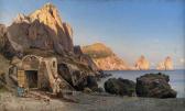 GIUSTI Guglielmo Veduta Di Capri GIUSTI Guglielmo Veduta Di Capri