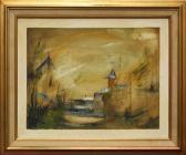 GLEESON Gerard Collins Marina Scene GLEESON Gerard Collins Marina Scene