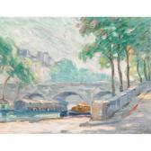 GLEN EDWARD Morning Sun On The Seine GLEN EDWARD Morning Sun On The Seine