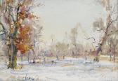 GLOUTCHENKO Nicolas Winter Landscape GLOUTCHENKO Nicolas Winter Landscape