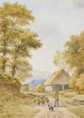GODET Julius Walking The Sheep Home GODET Julius Walking The Sheep Home