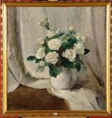 GODFRINON Ernst Jean Joseph Les Roses Blanches GODFRINON Ernst Jean Joseph Les Roses Blanches