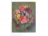 GODWIN JOHN Still Life With Pink Petunias GODWIN JOHN Still Life With Pink Petunias