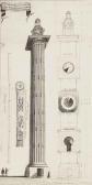 GOEREE Willem Elevations And Sections Of The Medici Column, Paris GOEREE Willem Elevations And Sections Of The Medici Column, Paris