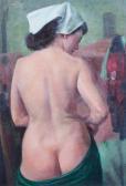 GOETZ Richard Vernon Nude With Back Turned GOETZ Richard Vernon Nude With Back Turned