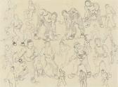 GOGH van Vincent Studies Of Peasants Working: Sowers And Diggers GOGH van Vincent Studies Of Peasants Working: Sowers And Diggers