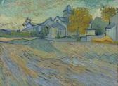 GOGH van Vincent Vue De L'asile Et De La Chapelle De Saint-rémy GOGH van Vincent Vue De L'asile Et De La Chapelle De Saint-rémy