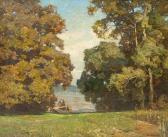 GOHLER Hermann September Day By Lake Starnberg GOHLER Hermann September Day By Lake Starnberg