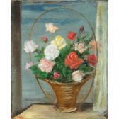 GOLDBERG Eric Basket Of Flowers GOLDBERG Eric Basket Of Flowers