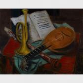 GOLDBERG Eric Still Life With Musical Instruments GOLDBERG Eric Still Life With Musical Instruments