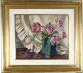 GOLDING Cecil Tulips In A Vase GOLDING Cecil Tulips In A Vase