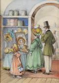 GOODALL John Strickland The Milliner's Shop GOODALL John Strickland The Milliner's Shop