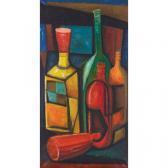 GORDON Hortense C. Mattice Cubist Abstraction GORDON Hortense C. Mattice Cubist Abstraction