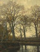 GORTER Arnold Marc A Lake In The Forest GORTER Arnold Marc A Lake In The Forest