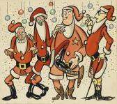 GOSCINNY Rene Cartes De Vœux De Noël GOSCINNY Rene Cartes De Vœux De Noël