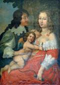 GOSTADI Portret Pary Z Amorkiem GOSTADI Portret Pary Z Amorkiem