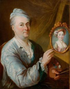 Pierre Louis Goudreaux - Self-portrait While Painting
